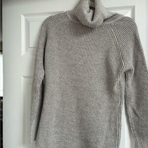 Cozy Gray Turtleneck Sweater